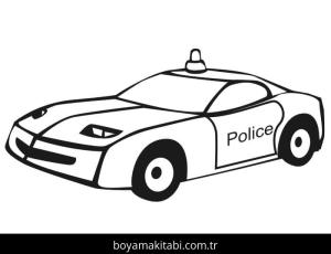 Polis Arabası Boyama