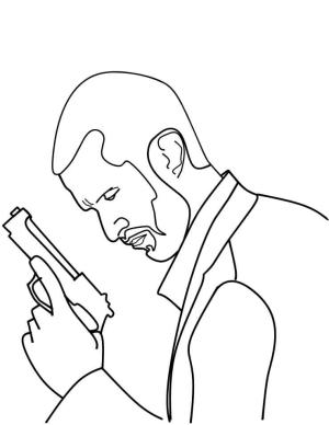 Polis boyama sayfası,  coloring page, Polis Dedektifi, 