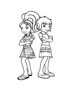 Polly Pocket boyama sayfası,  coloring page, Macera için sabırsızlanıyoruz!, 