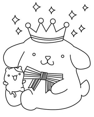 Pompompurin boyama sayfası,  coloring page, Pompompurin’i kolayca çizin, 