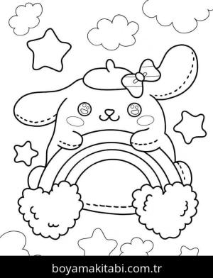 Pompompurin boyama sayfası – yaratıcılık, eğlenceli etkinlik