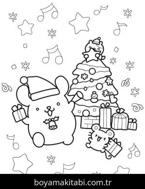 Pompompurin boyama sayfası – eğitici aktivite, yaratıcılık