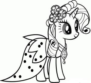 Pony boyama sayfası,  coloring page, Güzel Midilli, 