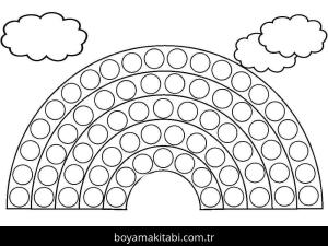 Pop It boyama sayfası – boyama çalışması, yaratıcılığı geliştirir