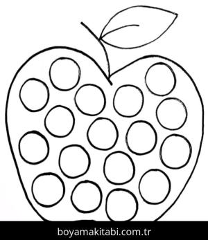 Pop It boyama sayfası – çizgi film temalı, basit çizim