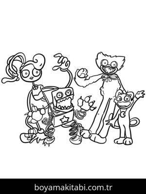 Poppy Playtime Boyama