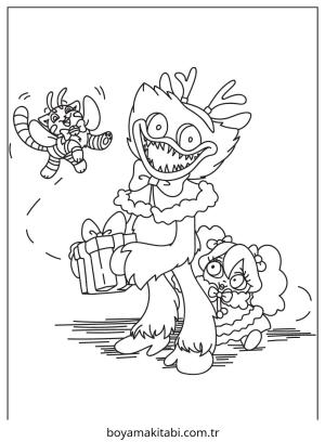 Poppy Playtime Boyama