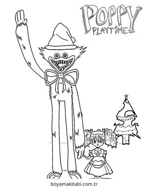 Poppy Playtime Boyama