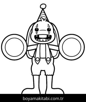 Poppy Playtime boyama sayfası – el becerilerini geliştirir, boyama çalışması