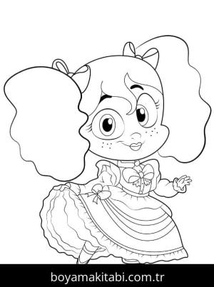 Poppy Playtime boyama sayfası – PDF indir, sevimli karakter