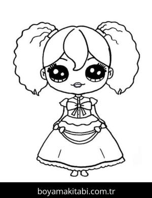 Poppy Playtime boyama sayfası – evde etkinlik, ücretsiz yazdır