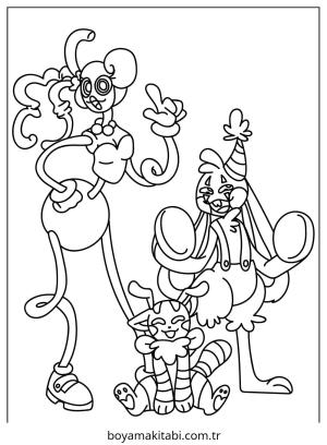 Poppy Playtime Boyama