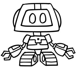 Poppy Playtime boyama sayfası,  coloring page, Boogie Bot Poppy Oyun Zamanı’nı çiz, 