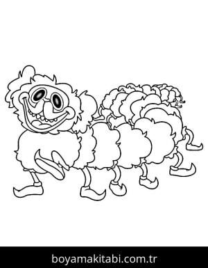 Poppy Playtime boyama sayfası – ücretsiz yazdır, boyama etkinliği