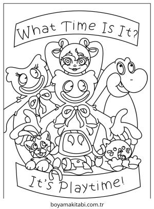 Poppy Playtime Boyama