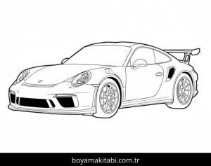 Porsche Boyama