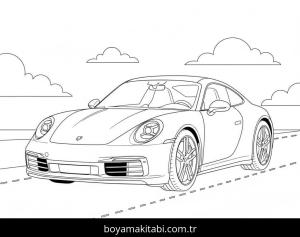 Porsche Boyama