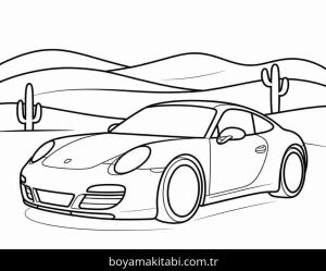 Porsche Boyama