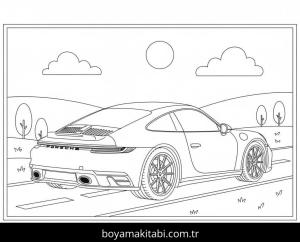 Porsche Boyama