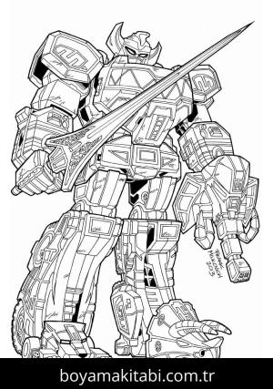 Power Rangers boyama sayfası – boyama etkinliği, çocuk aktivitesi