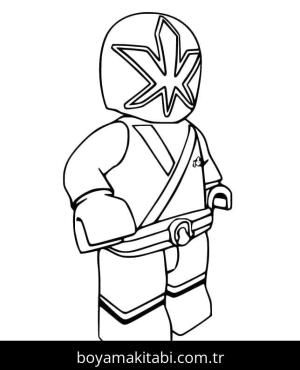 Power Rangers boyama sayfası – eğitici aktivite, yaratıcılık