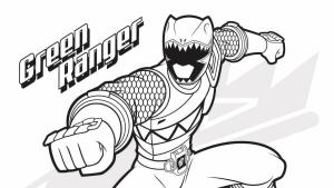 Power Rangers boyama sayfası,  coloring page, Yeşil Ranger, 