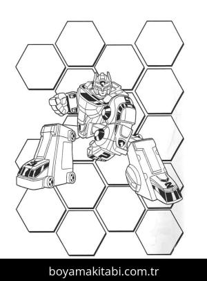 Power Rangers boyama sayfası – okul öncesi, evde etkinlik