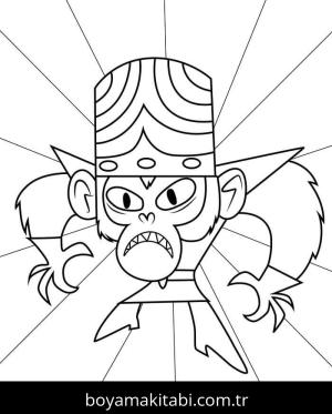 Powerpuff Girls boyama sayfası – okul öncesi, evde etkinlik