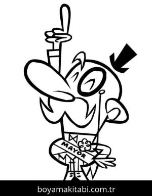 Powerpuff Girls boyama sayfası – okul öncesi, evde etkinlik