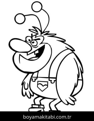 Powerpuff Girls boyama sayfası – kolay boyama, eğitici aktivite