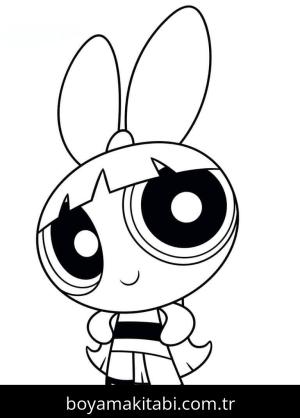 Powerpuff Girls boyama sayfası – evde etkinlik, ücretsiz yazdır