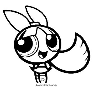 Powerpuff Girls boyama sayfası – eğlenceli etkinlik, el becerilerini geliştirir