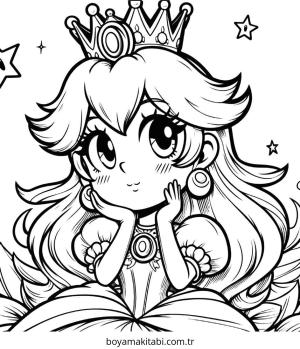 Prenses Peach Boyama