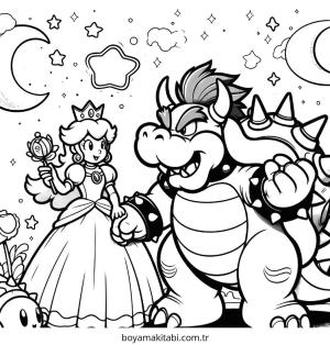 Prenses Peach Boyama