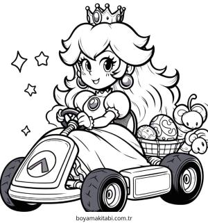 Prenses Peach Boyama