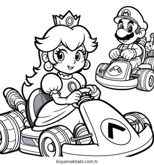 Prenses Peach Boyama