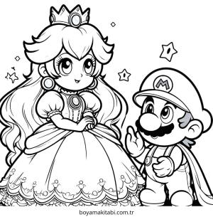 Prenses Peach Boyama