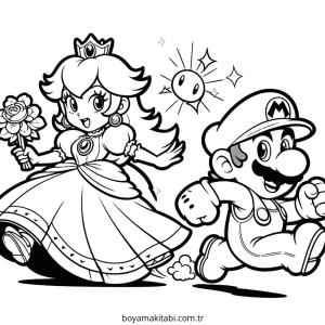 Prenses Peach Boyama