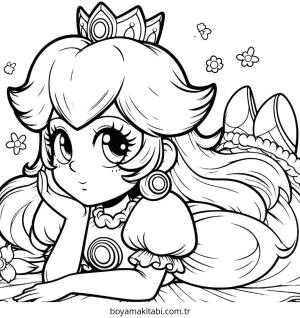 Prenses Peach Boyama