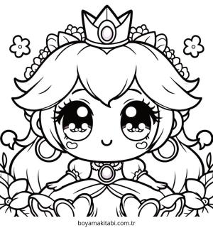 Prenses Peach Boyama