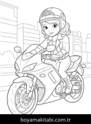 Prenses Sofia boyama sayfası – ücretsiz yazdır, boyama etkinliği