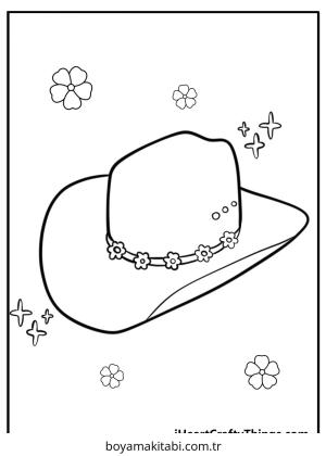 Preppy boyama sayfası – evde etkinlik, ücretsiz yazdır