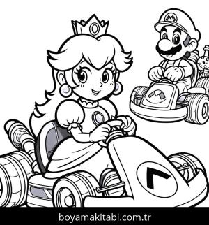 Princess Peach boyama sayfası,  coloring page, , 