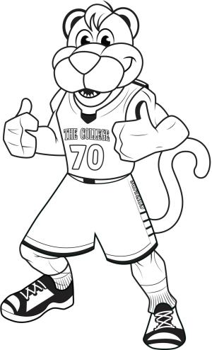 Puma boyama sayfası, Cougar coloring page, Puma Futbolcu, 