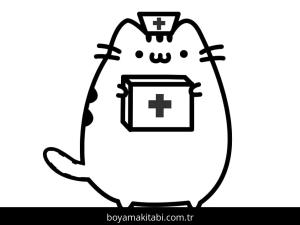 Pusheen Boyama