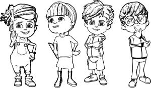 Rafadan Tayfa boyama sayfası,  coloring page, Chibi Rafadan Tayfa, 