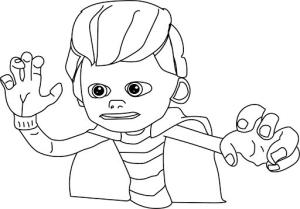 Rafadan Tayfa boyama sayfası,  coloring page, Rafadan Tayfa Akın Abra, 