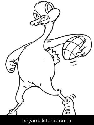 Ragbi boyama sayfası – ücretsiz yazdır, boyama etkinliği