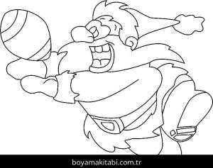 Ragbi boyama sayfası – yaratıcılığı geliştirir, keyifli zaman