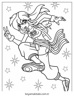 Rainbow Dash boyama sayfası – boyama etkinliği, çocuk aktivitesi